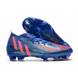 Crampons adidas Predator Edge.1 FG Bleu Hi Res Turbo Bleu Hi Res