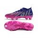 Crampons adidas Predator Edge.1 FG Violet Equipe Argent Métallique Rose Choc Equipea