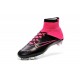 2015 Chaussures Mercurial Superfly IV FG Nouvelle Noir / Rose Hyper