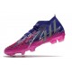 Crampons adidas Predator Edge.1 FG Violet Equipe Argent Métallique Rose Choc Equipea