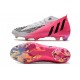 Crampons adidas Predator Edge.1 FG LZ Solar Rose Noir Blanc