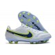 Chaussure Nike Tiempo Legend IX Elite FG Blanc Bleu