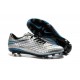 2015 Crampons Nike Hypervenom Phantom Neymar Premium FG Argenté Bleu Noir