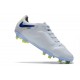 Chaussure Nike Tiempo Legend IX Elite FG Blanc Bleu