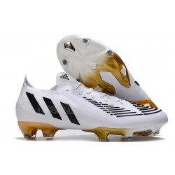 adidas Predator Edge.1 Low FG Blanc Or Noir