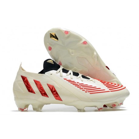 adidas Predator Edge.1 Low FG Showdown - Blanc Rouge Doré