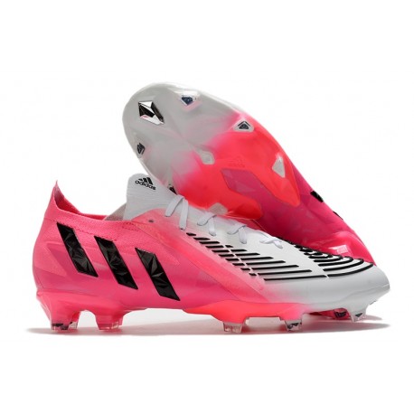 adidas Predator Edge.1 Low FG LZ+ Solar Rose Noir Blanc