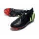 adidas Predator Edge+ FG Nouvelles Noir Vert