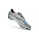 2015 Crampons Nike Hypervenom Phantom Neymar Premium FG Argenté Bleu Noir