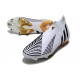 adidas Predator Edge+ FG Nouvelles Blanc Or Noir