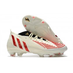 Crampons adidas Predator Edge.1 FG Showdown - Blanc Rouge Doré