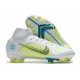 Nike Mercurial Superfly 8 Elite DF FG Blanc Jaune Bleu