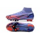 Nike Mercurial Superfly 8 Elite DF AG Mbappé Chardon Clair Argent Métallique