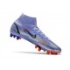 Nike Mercurial Superfly 8 Elite DF AG Mbappé Chardon Clair Argent Métallique