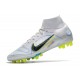 Nike Mercurial Superfly 8 Elite DF AG Ballon Gris Bleu Foncé