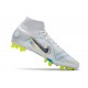 Nike Mercurial Superfly 8 Elite DF AG Ballon Gris Bleu Foncé