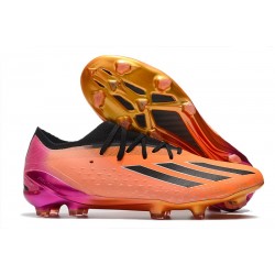 Chaussures Nouvel adidas X Speedportal.1 FG Orange Noir