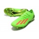 Chaussures Nouvel adidas X Speedportal.1 FG Vert Rouge