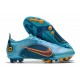 Nike Mercurial Vapor 14 Elite AG Pro Bleu Chlorine Orange Laser Marina