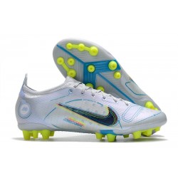 Nike Mercurial Vapor 14 Elite AG Pro Ballon Gris Bleu Foncé