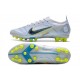 Nike Mercurial Vapor 14 Elite AG Pro Ballon Gris Bleu Foncé