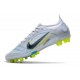 Nike Mercurial Vapor 14 Elite AG Pro Ballon Gris Bleu Foncé