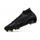 Chaussure Nike Air Zoom Mercurial Superfly 9 Elite FG Shadow - Noir Gris Blanc Jaune Fluo