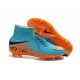 Hommes Nike HyperVenom Phantom II FG Chaussures de football ACC Bleu Orange Noir