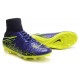 Hommes Nike HyperVenom Phantom II FG Chaussures de football ACC Violet Noir Jaune