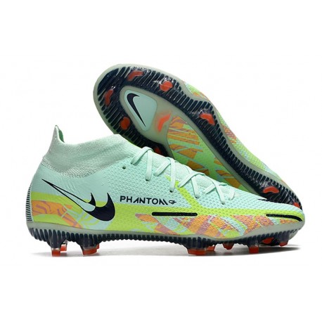 Nike Phantom GT II Elite DF FG Menthe Mousse Noirened Bleu Fantôme