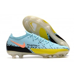 Nike Phantom GT II Elite FG Nouvelle Glacie Ice Noir Jaune Strike