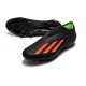 Crampons adidas X Speedportal+ FG Noir Rouge Solaire Vert Solaire