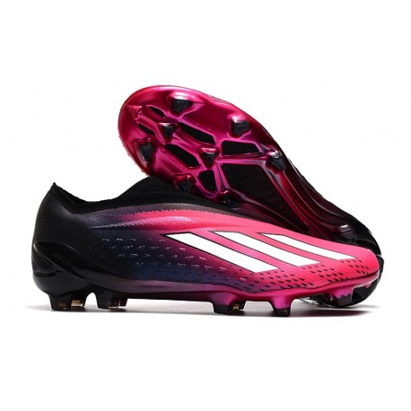 Crampons adidas X Speedportal+ FG Rouge Noir Blanc