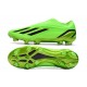 Crampons adidas X Speedportal+ FG Vert Solaire Noir Jaune Solaire