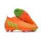 adidas Predator Edge+ FG Rouge Solaire Vert Solaire Equipe Noir