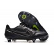 Nike Tiempo Legend 9 Elite SG-Pro Noir Foncé Smoke Gris Summit Blanc