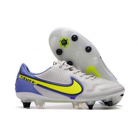 Nike Tiempo Legend 9 Elite SG-Pro Gris Brouillard Volt Sapphire