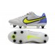 Nike Tiempo Legend 9 Elite SG-Pro Gris Brouillard Volt Sapphire