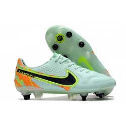 Nike Tiempo Legend 9 Elite SG-Pro Barely Vert Noirened Bleu Orange Total