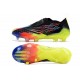 adidas Copa Sense+ FG Crampons Noir Cyan Vif Jaune Solaire Equipe