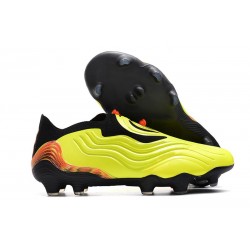 adidas Copa Sense+ FG Crampons Jaune Solaire Equipe Rouge Solaire Noir