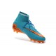Hommes Nike HyperVenom Phantom II FG Chaussures de football ACC Bleu Orange Noir
