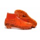 Hommes Nike HyperVenom Phantom II FG Chaussures de football ACC Orange Noir