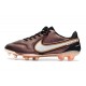 Chaussure Nike Tiempo Legend IX Elite FG Violet Space Blanc