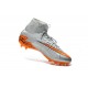 Nouvelles chaussures Nike HyperVenom Phantom II FG Football Crampons Loup Gris Orange Noir