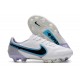 Chaussure Nike Tiempo Legend IX Elite FG Blanc Noir