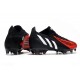 adidas Predator Edge.1 Low FG Noir Rouge Blanc