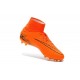 Hommes Nike HyperVenom Phantom II FG Chaussures de football ACC Orange Noir