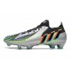 adidas Predator Edge.1 Low FG Argent Métallique Noir Jaune Solaire