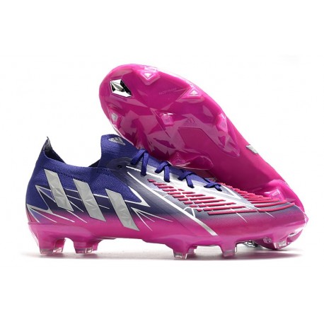 adidas Predator Edge.1 Low FG Violet Equipe Argent Métallique Rose